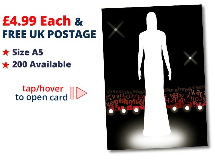 Carrie Interactive Card Front £4.99